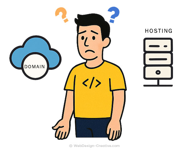 มือใหม่ต้องรู้! โดเมนและโฮสติ้งคืออะไร ต่างกันยังไง?