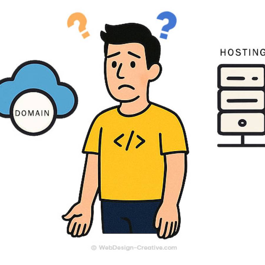 มือใหม่ต้องรู้! โดเมนและโฮสติ้งคืออะไร ต่างกันยังไง?